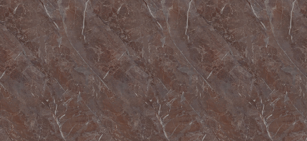 Red-brown marble texture with white veining, a stone background.